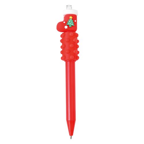 Caneta Natalina 14cm em Plástico Fartex