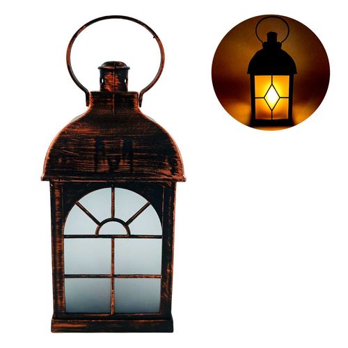 Luminária Lanterna Natalina 22cm em Plástico Tokyo Design