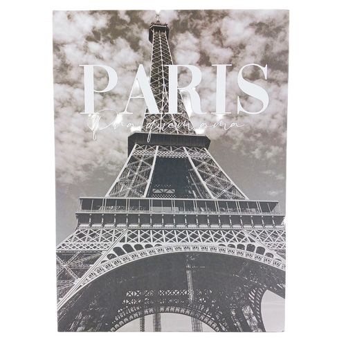 Cofre Livro Paris 24x16cm em Metal UniHome