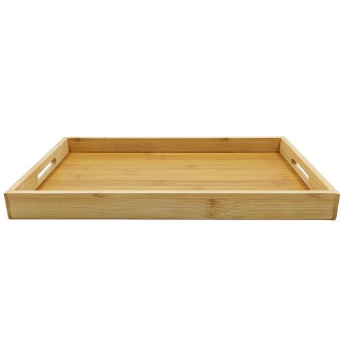 Kit Bandeja Retangular Decorativa 2 Peças em MDF Freecom