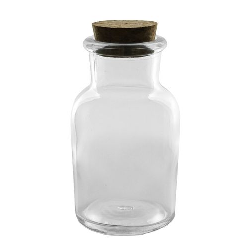 Pote C/ Tampa Rolha 80ml em Vidro Freecom