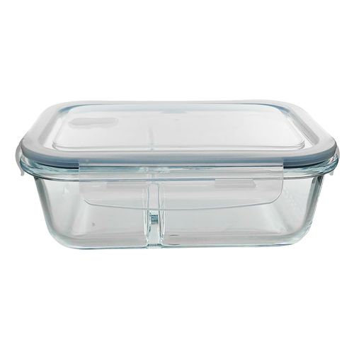 Pote Hermético Retangular 1040ml em Vidro Megagift