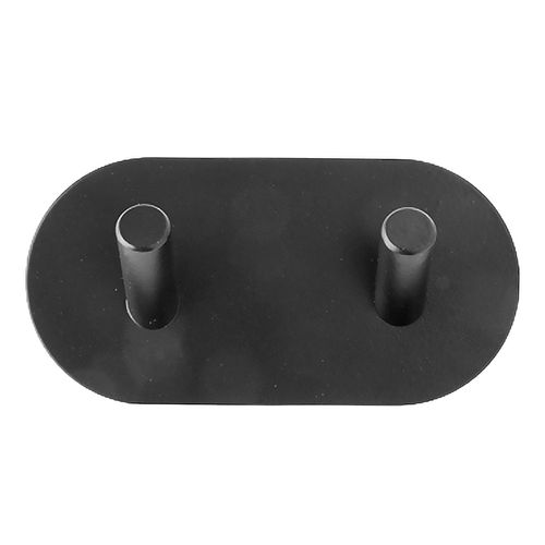 Gancho Duplo Adesivo 9,5x4,8x3cm em Metal Clink