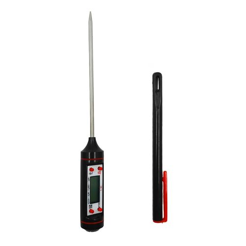 Termômetro Culinário Digital 18cm em Inox Kehome