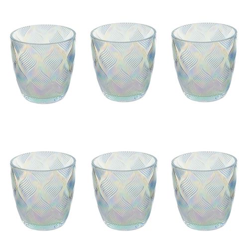 Jogo de Copos 310ml 6 Peças em Vidro Top Útil