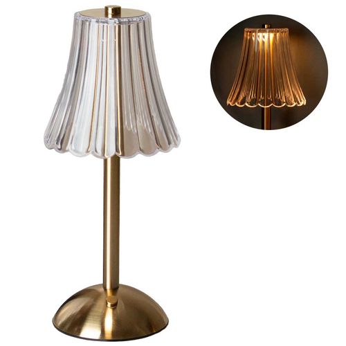 Luminária de Mesa Decorativa 12x29cm em Plástico Paramount