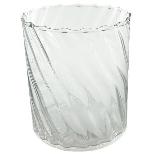 Vaso Decorativo Tubo 12cm em Vidro Moment