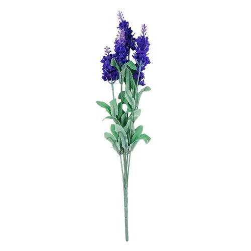 Buquê de Lavanda Artificial 39cm em Plástico Bella Garden