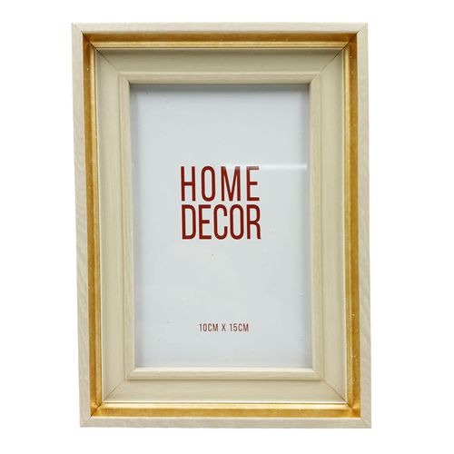 Porta Retrato Decorativo 10x15cm em Plástico Sanxia