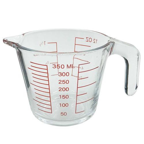 Jarra Medidora 350ml em Vidro Top Útil