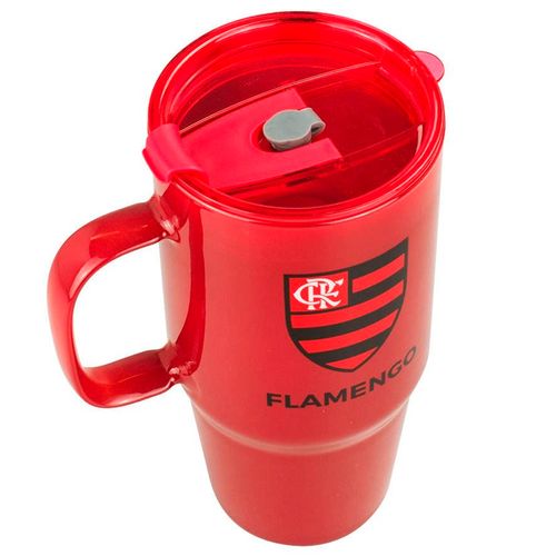 Canecão Flamengo 1200ml em Vidro Mileno