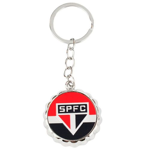 Chaveiro Abridor de Garrafa São Paulo FC 10cm em Metal Mileno