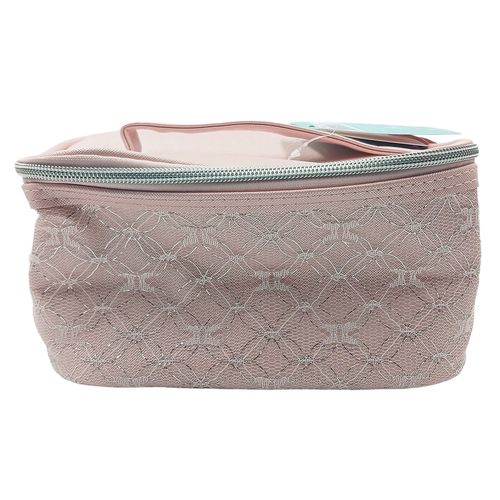 Nécessaire C/ Renda 20,5x12cm em Poliéster Qualis