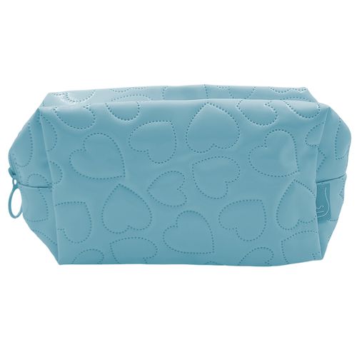 Nécessaire Coração 16x10cm em Poliéster Qualis