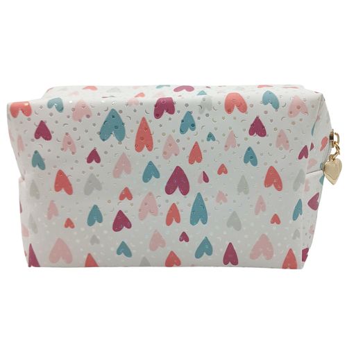 Nécessaire Coração 17,5x10cm em PVC Qualis