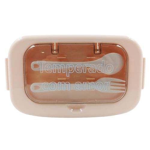 Kit Marmita C/ Talheres 3 Peças em Plástico Y888