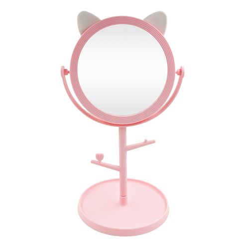 Espelho de Mesa Gatinho 31x15,5cm em Plástico Y888