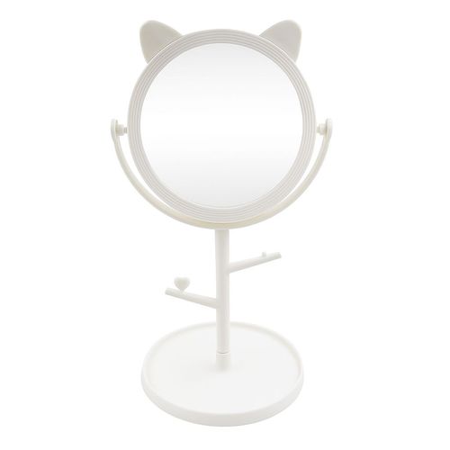 Espelho de Mesa Gatinho 31x15,5cm em Plástico Y888
