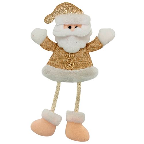 Pendente Papai Noel Decorativo 23x13,5cm em Poliéster Multiart