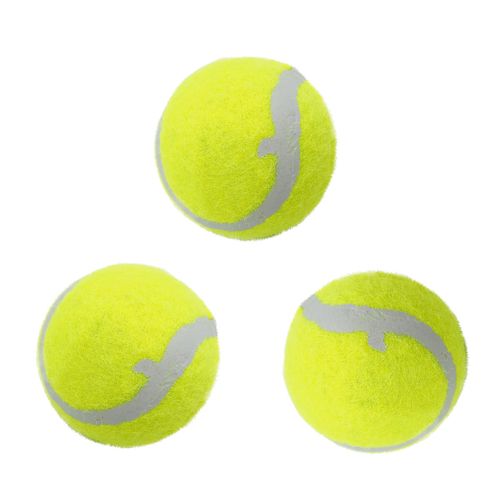 Bola P/ Tênis De Mesa 3 Peças 6,5cm em Borracha Giftutil