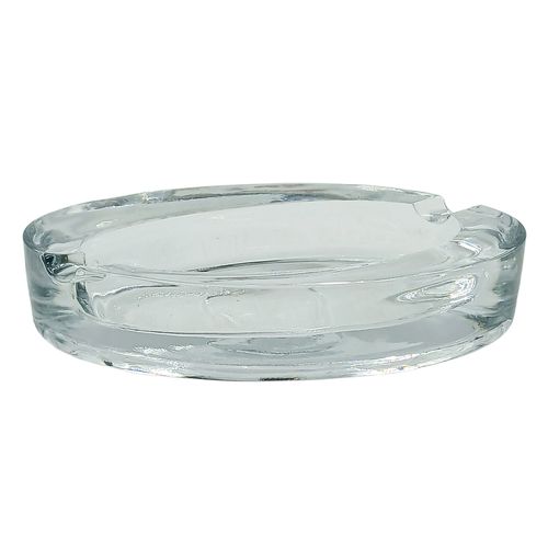 Jogo De Cinzeiro Havana 2 Peças 12x7,5cm em Vidro Freecom