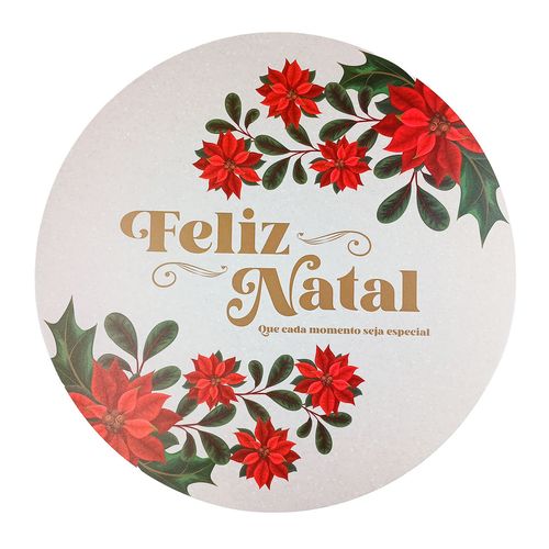 Jogo Americano Natalino 38cm em Plástico Multiart