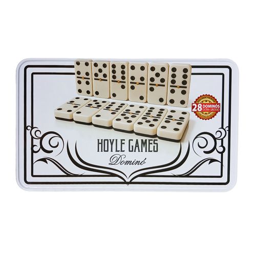 Jogo De Dominó C/ Estojo Luxo 28 Peças em Resina Coday