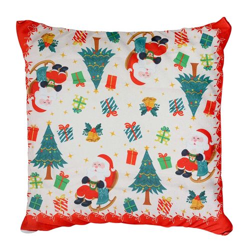 Jogo Americano Natalino 40x40cm em Poliéster Multiart