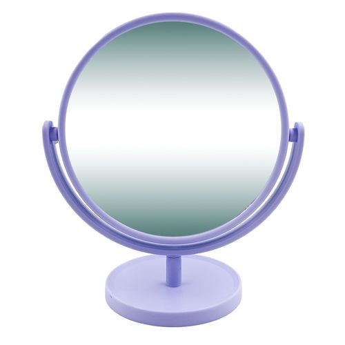 Espelho de Mesa Redondo 19,5cm em Plástico Interponte