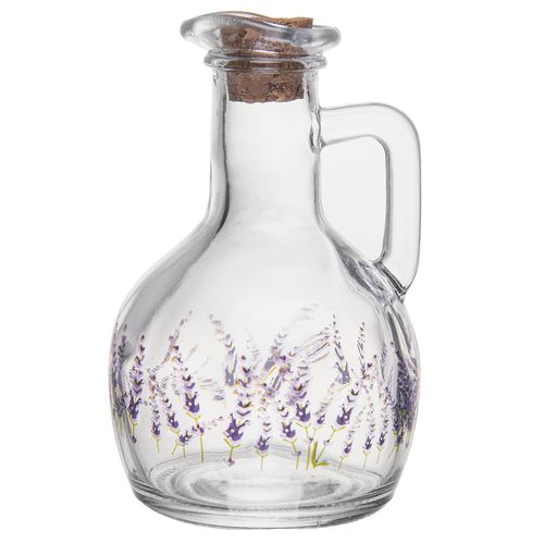 Galheteiro Lavanda C/ Tampa Cortiça em Vidro Lyor