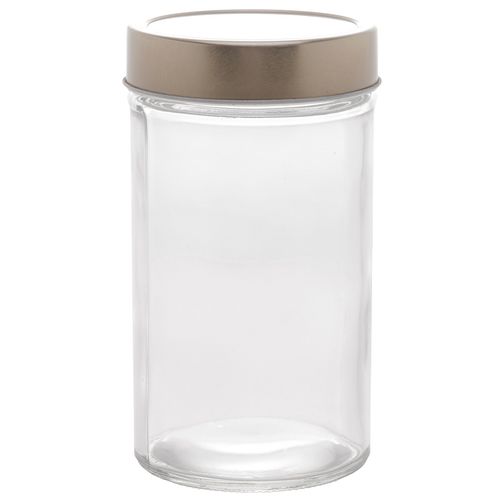 Porta Mantimentos 500ml em Vidro C/ Tampa em Acrílico Lyor