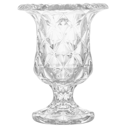Vaso Decorativo Diamond 11x15cm em Vidro Lyor Coliseu Presentes