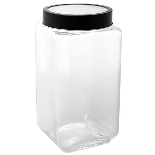 Pote C/ Tampa 1,7 Litros em Vidro Lyor