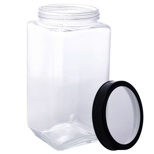 Pote C/ Tampa 1,7 Litros em Vidro Lyor