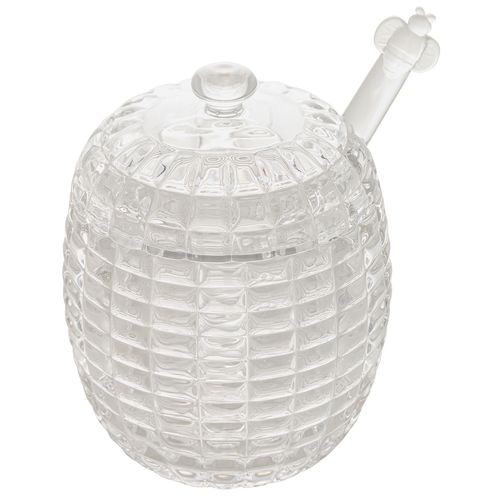 Meleira em Cristal C/ Pegador e Tampa Tress  210ml Lyor