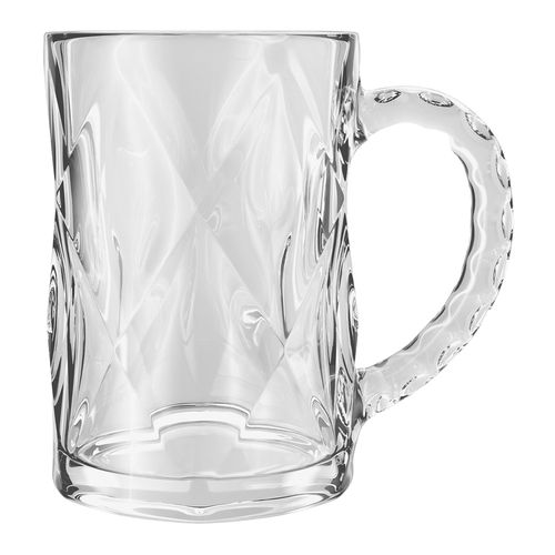 Jogo de Canecas Diamond 6 Peças 170ml em Vidro Lyor