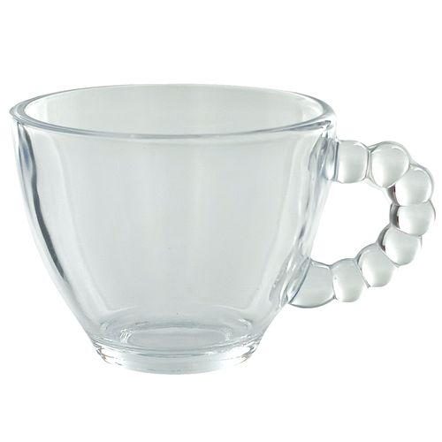 Jogo Xícaras 6 Peças 250ml em Vidro Fratelli