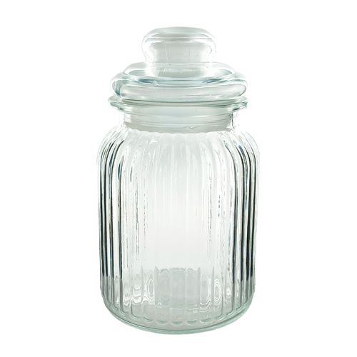 Pote Hermético Flux 960ml Vidro Flashgoods