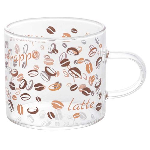 Caneca Coffee 125ml em Vidro Lyor