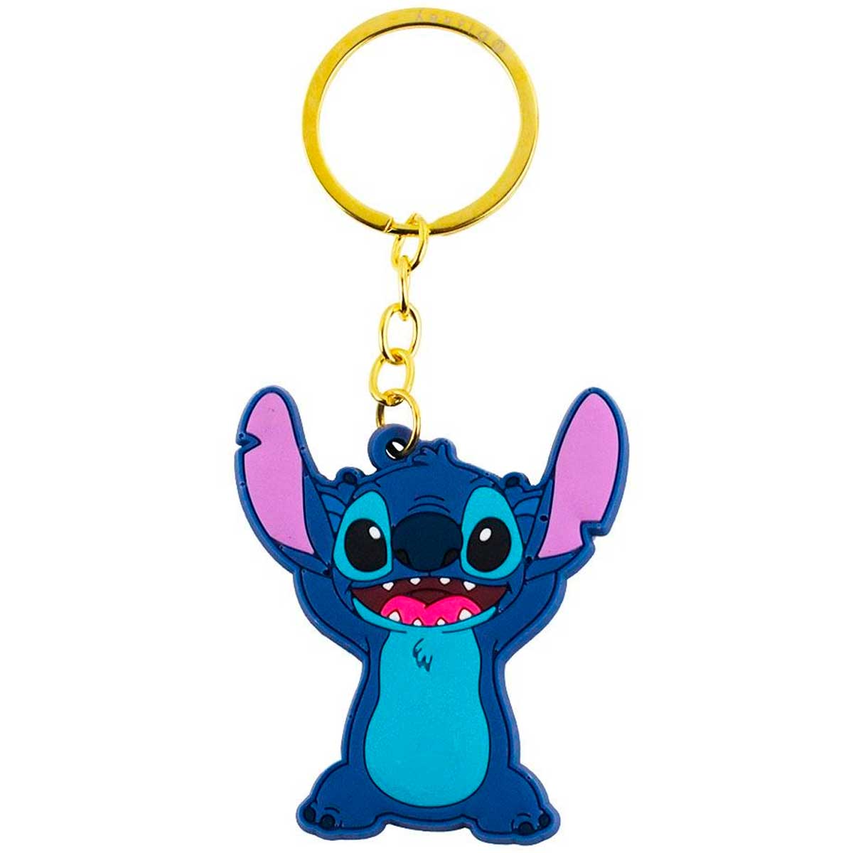 Chaveiro Stitch 11cm em Silicone Taimes