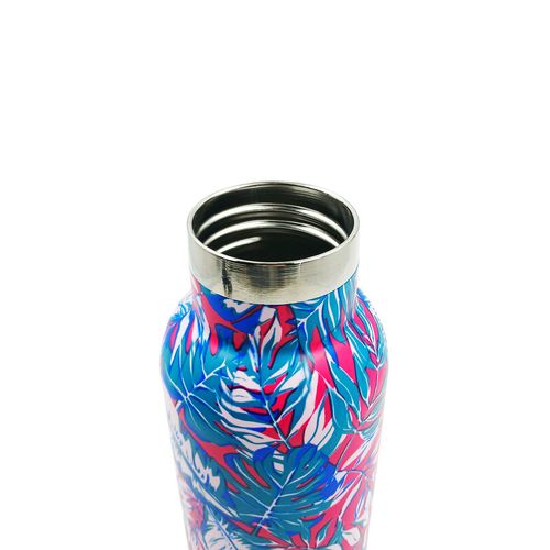 Garrafa Térmica Tropical Island 500ml em Aço Inox Kehome
