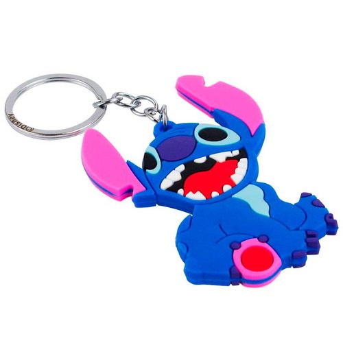 Chaveiro Stitch 11cm em Silicone Taimes