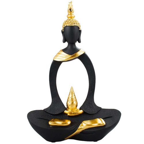 Buda Decorativo 34cm em Resina Taimes