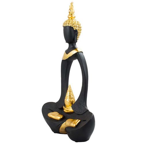 Buda Decorativo 34cm em Resina Taimes