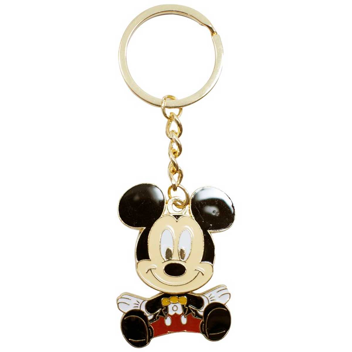 Chaveiro Mickey Mouse Móvel 10cm em Metal Taimes
