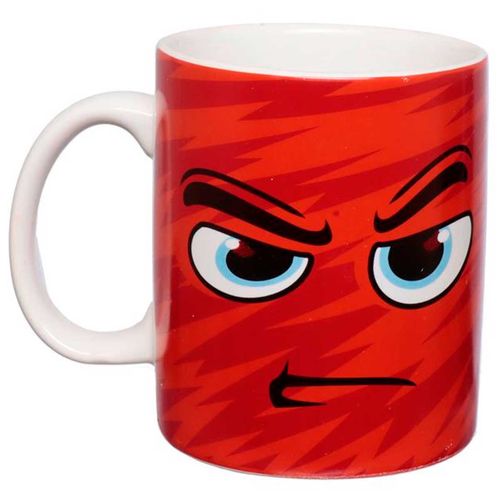 Caneca Humor Raiva 330ml em Cerâmica Hauskraft