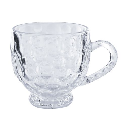 Jogo De Xícara 12 Peças 200ml em Vidro Dagia