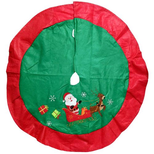 Saia P/ Arvore Natalina 73x37cm em Poliéster Multiart