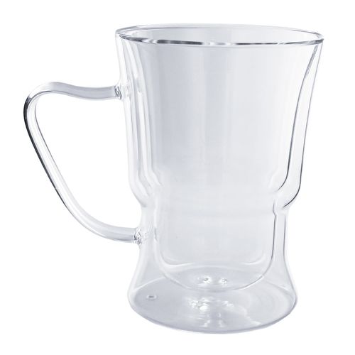 Caneca Parede Dupla 260ml em Vidro Imporiente