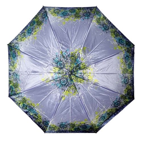 Guarda Chuva Floral 8 Varetas em Poliéster Facinato